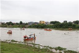Thành phố Bắc Giang tổ chức diễn tập phòng chống lụt bão, tìm kiếm cứu nạn